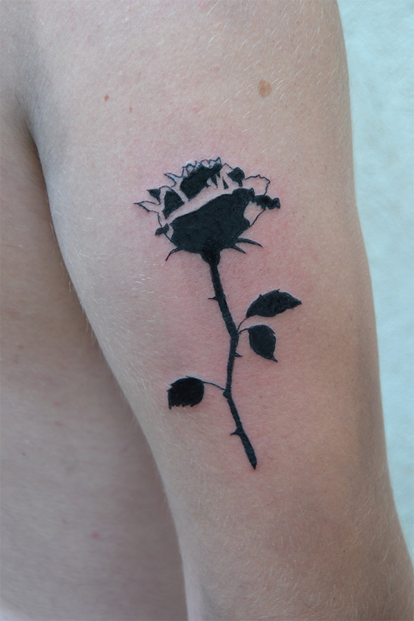 Black rose Tattoo